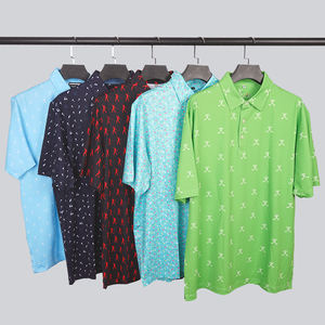 Polos bordados con logotipo personalizado para entrenadores 92 poliéster 8 Spandex diseño personalizado ropa de golf Polo - Product Image 6