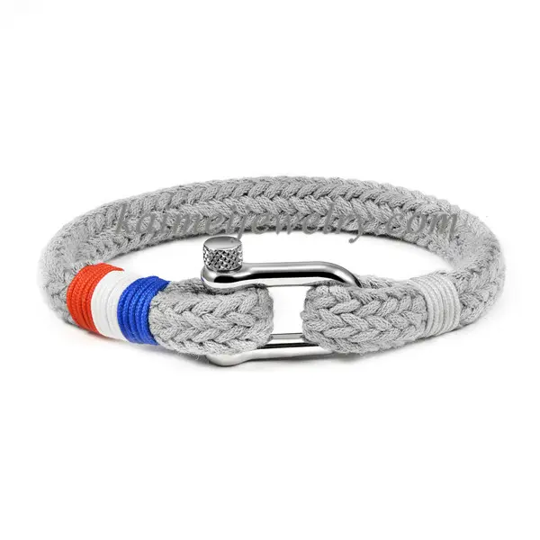 Venta al por mayor de acero inoxidable grillete Viking hacer tu propio nombre personalizado pulseras