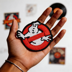 Parches Bordados Clásicos de los <span class=keywords><strong>Cazafantasmas</strong></span> Sin Fantasmas, Termoadhesivos o para Coser en Ropa, Bolsos, Decoración y Diseño - Product Image 1