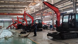 Miniexcavadora de cadenas de alta eficiencia de 6 toneladas KN75C |   Ahorro de Energía del 40% |   Motor <span class=keywords><strong>Yanmar</strong></span> |   Motor de engranajes PLC |   Bomba de Caja de Cambios - Product Image 6