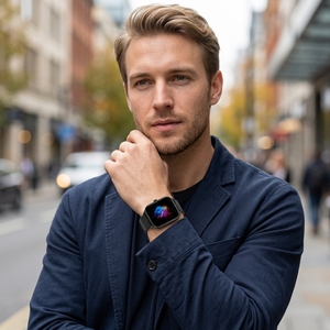 <span class=keywords><strong>Reloj</strong></span> <span class=keywords><strong>Inteligente</strong></span> Cuadrado de Moda para <span class=keywords><strong>Hombre</strong></span>, Pantalla Táctil Completa, Monitor de Actividad Física, Logotipo de Marca Personalizado ODM, Esfera de <span class=keywords><strong>Reloj</strong></span> Personalizada, Venta al Por Mayor - Product Image 2