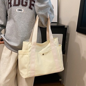 Bolsa de Lona Personalizada con Logotipo, para Trabajo, Viajes, Estudiantes, de Gran Capacidad, Horizontal, Cuadrada, Cosida - Product Image 4