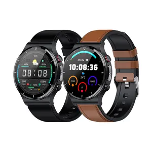 Le meilleur ECG E88 montre intelligente oxygène sanguin température corporelle charge sans fil 360*360 écran HD montres numériques 2022