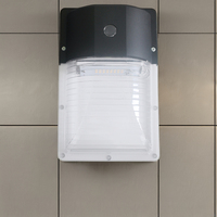 Mini-éclairage mural LED commercial IP65 étanche pour extérieur, certifié ETL DLC CE, pour jardin/couloir/hall/hôtel/villa, anti-corrosion, garantie 5 ans