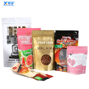 Bolsa Personalizada de Fondo Plano de Plástico Mylar Laminado de Grado Alimenticio para Snacks, <span class=keywords><strong>Palomitas</strong></span>, Frutos Secos y Galletas - Product Image 6