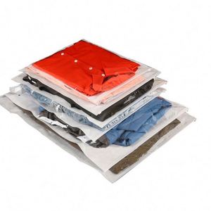 Sacs de protection promotionnels personnalisés en plastique avec logo pour sous-vêtements, 45x35cm - Product Image 1