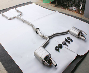 Système d'échappement Catback en acier inoxydable 304 avec soupapes, <span class=keywords><strong>prix</strong></span> d'usine, pour Mercedes-Benz <span class=keywords><strong>C43</strong></span> Glc43 <span class=keywords><strong>Amg</strong></span> 3.0t 2017-2023 - Product Image 3