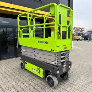 卸売ZS0808HD-Liリチウム電池10M自走式シザーリフト油圧プラットフォーム空中作業倉庫用 - Product Image 4