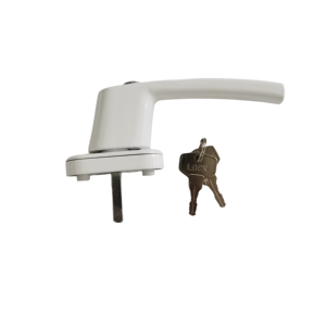 Maniglia di trasmissione della finestra del PVC <span class=keywords><strong>con</strong></span> una Base rotonda ispessita che caratterizza un meccanismo di bloccaggio a doppia punta, viene <span class=keywords><strong>con</strong></span> una chiave - Product Image 6