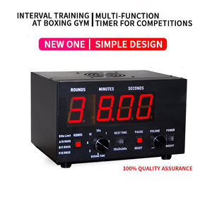 Ganxin Horloge d'intervalle d'entraînement de <span class=keywords><strong>boxe</strong></span> professionnelle Digital Inhoor Home Gym Boxing MMA Fitness Timer avec options RVB - Product Image 3
