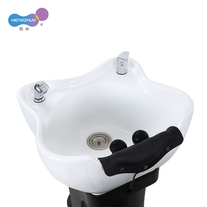 Chaise de massage électrique pour shampooing avec coussin chauffant pour le traitement de la tête, massage du cuir chevel, lit de spa, machine à laver les cheveux en option - Product Image 6