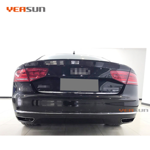 Pare-chocs de voiture de haute qualité W12 style kit de carrosserie de course D4 diffuseur arrière pour <span class=keywords><strong>Audi</strong></span> A8 <span class=keywords><strong>2011</strong></span> 2012 2013 2014 - Product Image 3