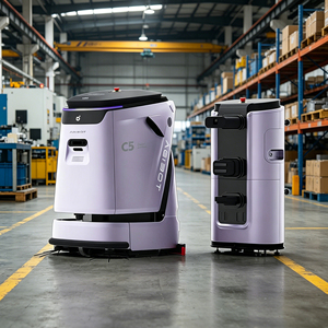 Robot de Limpieza Comercial Inteligente AgiBot <span class=keywords><strong>C5</strong></span>, Robot Fregador de Pisos Industrial, Tanque de Agua de 90L, Posicionamiento por Fusión de Visión Láser - Product Image 1