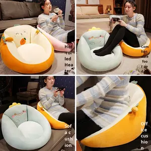 Coussin de sol, tabouret de repos pour les personnes paresseuses, style japonais, tatami, futon, chambre à coucher, <span class=keywords><strong>balcon</strong></span>, baie vitrée, coton doux - Product Image 4