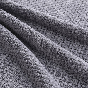 Frottee-Haartrockentuch mit individuellem Logo und Gummizug, großes Mikrofaser-Haartuch für Damen - Product Image 6