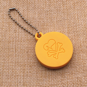Cadeau de remerciement, porte-clés en acier inoxydable, dessin animé, mode, porte-clés en caoutchouc personnalisé pour les clients, les amis - Product Image 2