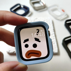 เคสกันกระแทกเคลือบโลหะหลายสีสำหรับ <span class=keywords><strong>Apple</strong></span> <span class=keywords><strong>Watch</strong></span> Series 10 9 8 7 SE iWatch กรอบกันกระแทก - Product Image 4