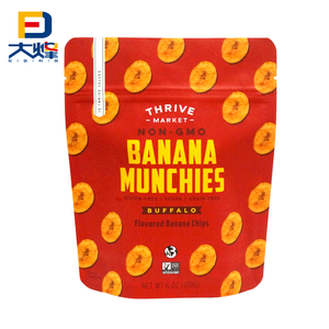 Đáy phẳng in <span class=keywords><strong>PP</strong></span> Pet AL nhựa đứng lên <span class=keywords><strong>Ziplock</strong></span> bao bì túi túi có khóa kéo xé cho thực phẩm ăn nhẹ đóng gói tự động - Product Image 4