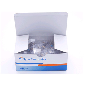 หัวต่อแบบโมดูลาร์ Te Connectivity รุ่น 2-164770-5 Cat6e สำหรับสายแบน - Product Image 4