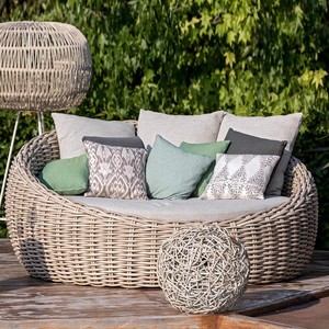 Sedia a Dondolo Nordica da Interno, Stile Celebrità di Internet, Cesto Sospeso in Rattan per Balcone, Poltrona Relax per Ragazze, Sedia a Dondolo per Patio - Product Image 4