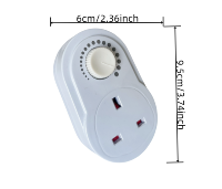 Shenming Manuel Dimmer Anahtarlı Priz 300W 1 Yıl Garantili