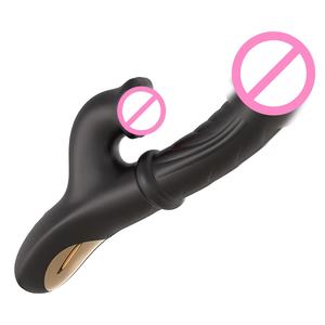 Masseur de point G féminin, vibromasseur vaginal haute performance, 10 fréquences, étanche, télescopique, avec fonction de succion clitoridienne, jouet sexuel USB - Product Image 6