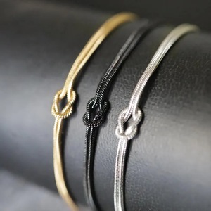 Pulsera de Acero Inoxidable Manna Impermeable con Diseño de Hueso de Serpiente para Niños, Parejas, <span class=keywords><strong>Amistad</strong></span>, Día de San Valentín, para Regalo - Product Image 6