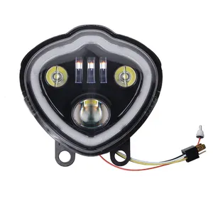 ไฟหน้ามอเตอร์ไซค์ LED ยี่ห้อ Yongjin รุ่นขายดี พร้อมไฟสูง/ต่ำ สำหรับ Kawasaki Vulcan S (EN650) ปี 2015-2019 - Product Image 2