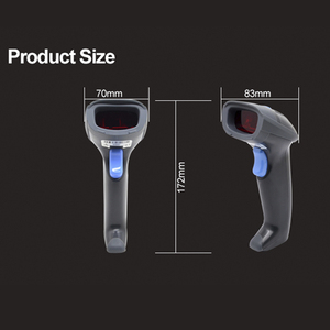 1D Laser palmare <span class=keywords><strong>Scanner</strong></span> di codici a barre stampante <span class=keywords><strong>con</strong></span> cavo Usb - Product Image 2