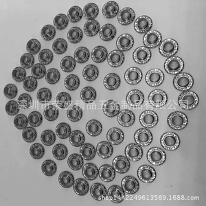 Œillets métalliques 11x5x5 10*5*4 plats en forme d'épi de maïs pour vêtements, chaussures, sacs – Connecteurs de quincaillerie tendance - Product Image 1