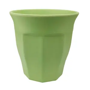 Eco biodegradable pantone color bamboo fiber milk cups
