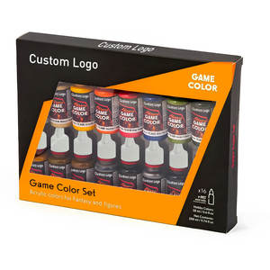Kit de peinture pour figurines miniatures pigmentées avec logo personnalisé 16 couleurs - Product Image 6