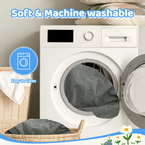 Sofá Modular Infantil en Forma de Cuadrado, Sofá de Juego para Niños, Funda Extraíble, Cojín de Espuma Convertible para Apartamento o Escuela - Product Image 4