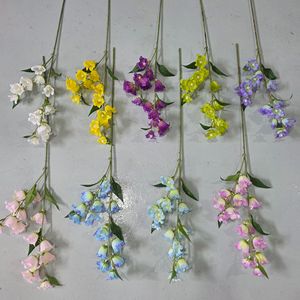 Fleurs artificielles, fleurs en soie, bouquet de mariage, décoration extérieure faite à la main, décoration intérieure - Product Image 2