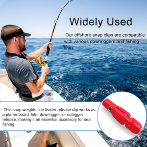 Hochbelastbare Schnellverschluss-Clips für Gewichtsplaner, Kites, Downrigger, Trolling-Ausrüstung, Hochsee-Angeln und Outrigger-Freigabe - Product Image 5