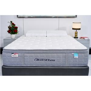 Colchón de resortes Euro Top con acolchado de espuma PU y fibra para dormitorio, hotel, hogar, muebles, Vietnam American Star Bluesky Mattress - Product Image 4