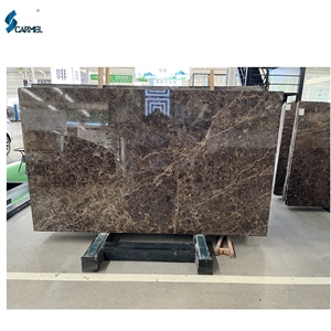 Azulejo de suelo con aspecto de mármol Emperador, azulejo de suelo con patrón de mármol de Color oscuro, Porcelanato para Hotel House Villa - Product Image 6