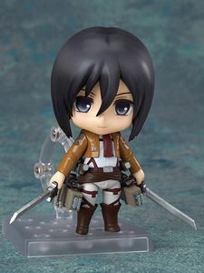 Attack on Titan Rivaille Levi Ackerman 390 # Eren Jaeger 375 # Mikasa Ackerman <span class=keywords><strong>365</strong></span> # figura de acción PVC colección modelo Juguetes - Product Image 2