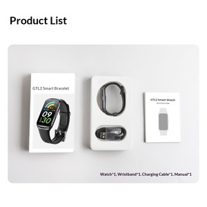 Bracelet intelligent de sport léger GTL2 avec écran de 1,47 pouces, suivi de la fréquence cardiaque et des pas, bracelet de fitness pour l'entraînement quotidien - Product Image 4