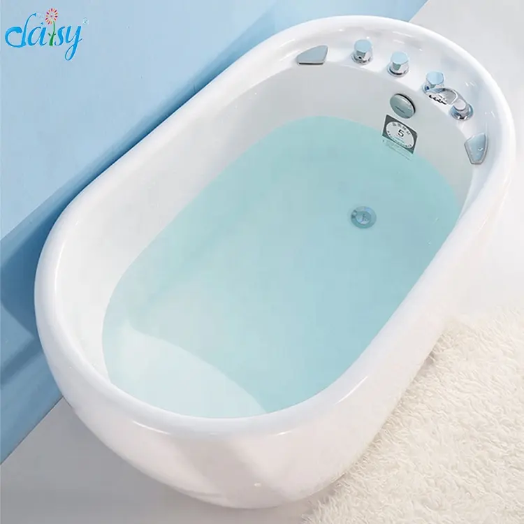 2022 Custom Wholesale 1 Person Victorian Vintage Freestanding Square White Acrylic Glaze Corner Spa Bathtub With For Adult