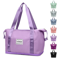 Portable voyage week-end sacs sport Fitness Gym grande capacité pliant Fitness femme dames fourre-tout Duffle sacs de voyage