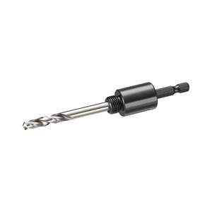 Dewalt Mandril para sierra perforadora bimetálica de 22 mm con vástago y mandril de centrado integrado, de acero de alta velocidad con punta de carburo - Product Image 1