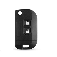 Clé de voiture télécommande pliable modifiée pour Renault Maxity, Nissan Qashqai, Elgrand, X-TRAIL, Navara, Micra K12, Fob 5WK4 876 / 818