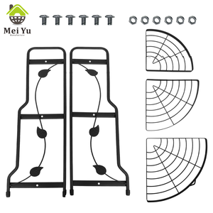 Étagères de salle de bain rondes à trois niveaux Étagères de rangement Étagères de rangement pour meubles belles et atmosphériques - Product Image 3