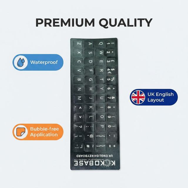 Wholesale Waterproof PVC Matte Keyboard Stickers for Computers Laptops Multiple Colors Hundreds Languages Stock Ready Delivery