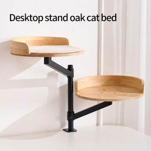 Современная модная кровать для кошек из массива дерева, пещера, оптовая продажа, домашний стол, кошачий стол, качественный дизайн для круглогодичного использования, упакованный в коробку - Product Image 2