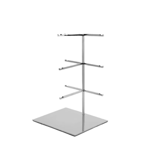 Hiện đại 3 4 5 lớp kim loại máy tính để bàn giá Kính mát chủ thép không gỉ Kính mát hiển thị đứng - Product Image 6