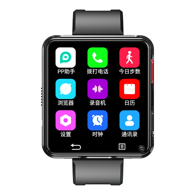 2024 Newest Android 4G PGD Watch Q668 Smart Watch 1200Mah Big Battery IP67 Waterproof GPS Tracker SIM Card Compass Smartwatch
