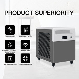 Hot Sale 2HP Cold Chiller Filter Ozone Sterilization Dual Voltage BY-50 Fast Cooling Portable Unit Temperature Control - Product Image 1