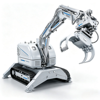 Robot de construction télécommandé avec une structure et des performances durables